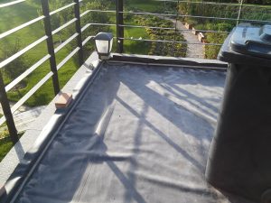 Гідроізоляція терас EPDM мембраною і поліуретанове покриття 11